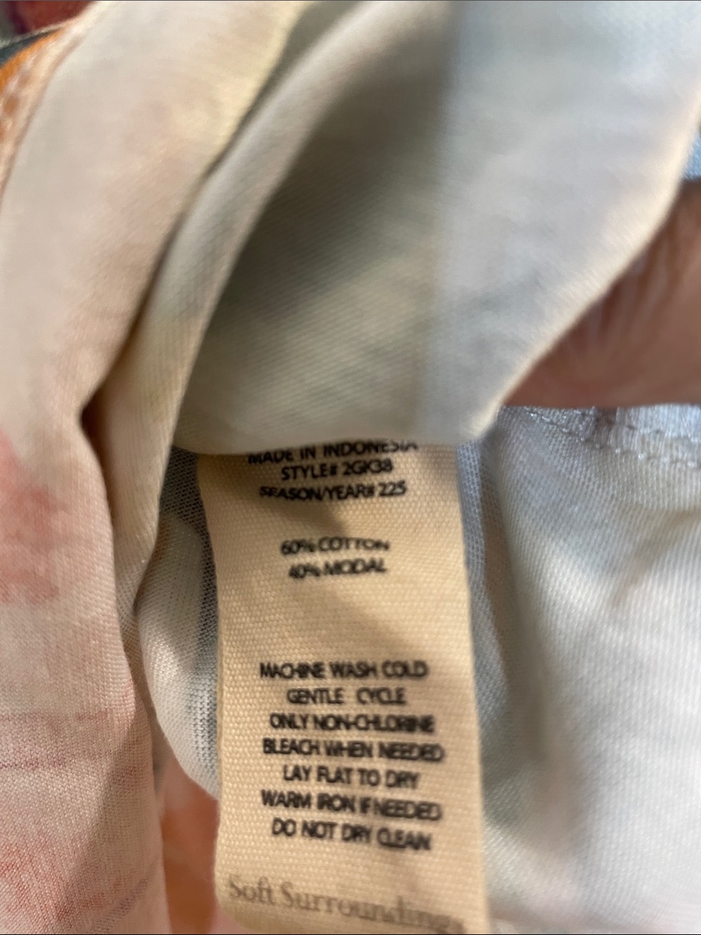 NEW! Soft Surroundings Santiago Gaia Maxi Dress. 1X. - Picture 13 of 16